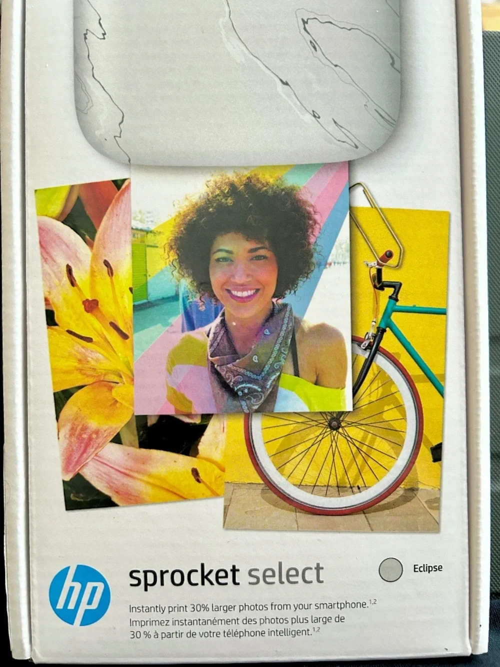 HP Sprocket Select Instant Photo Printer, New In Box, Unopened, 2.3”x3.4” prints